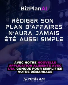 Plan d'affaires alimenté par l'AI